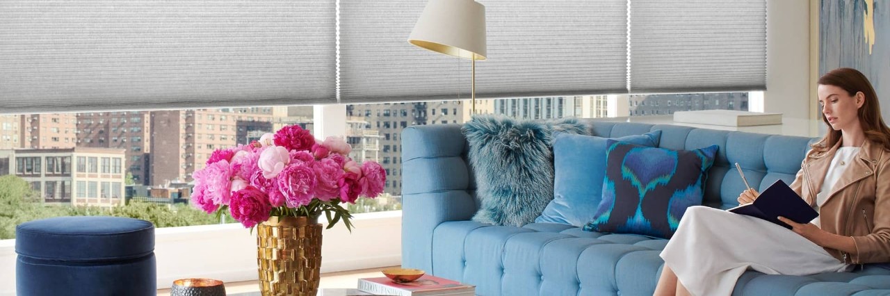 Cellular Shades near Youngstown, Ohio (OH), that offer custom fabric options.