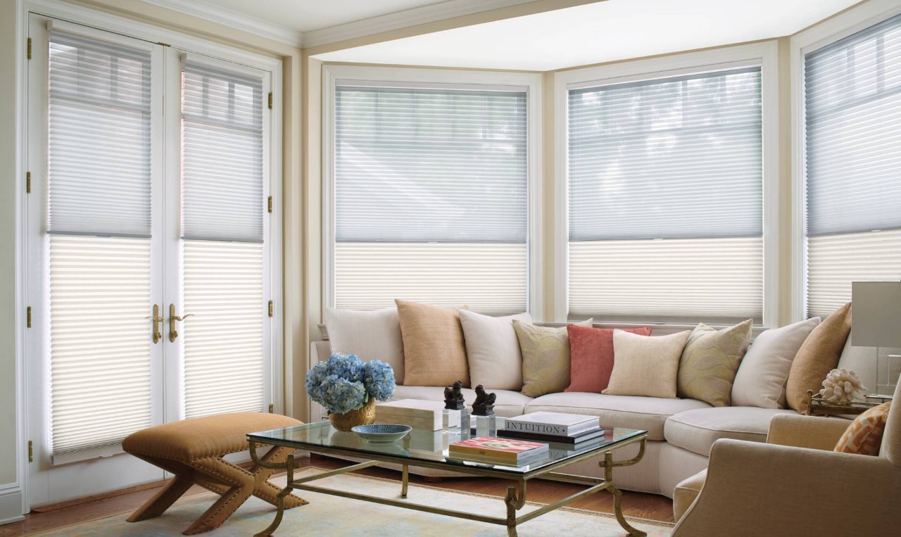 Hunter Douglas Duette® Cellular Shades in a home near Youngstown, OH