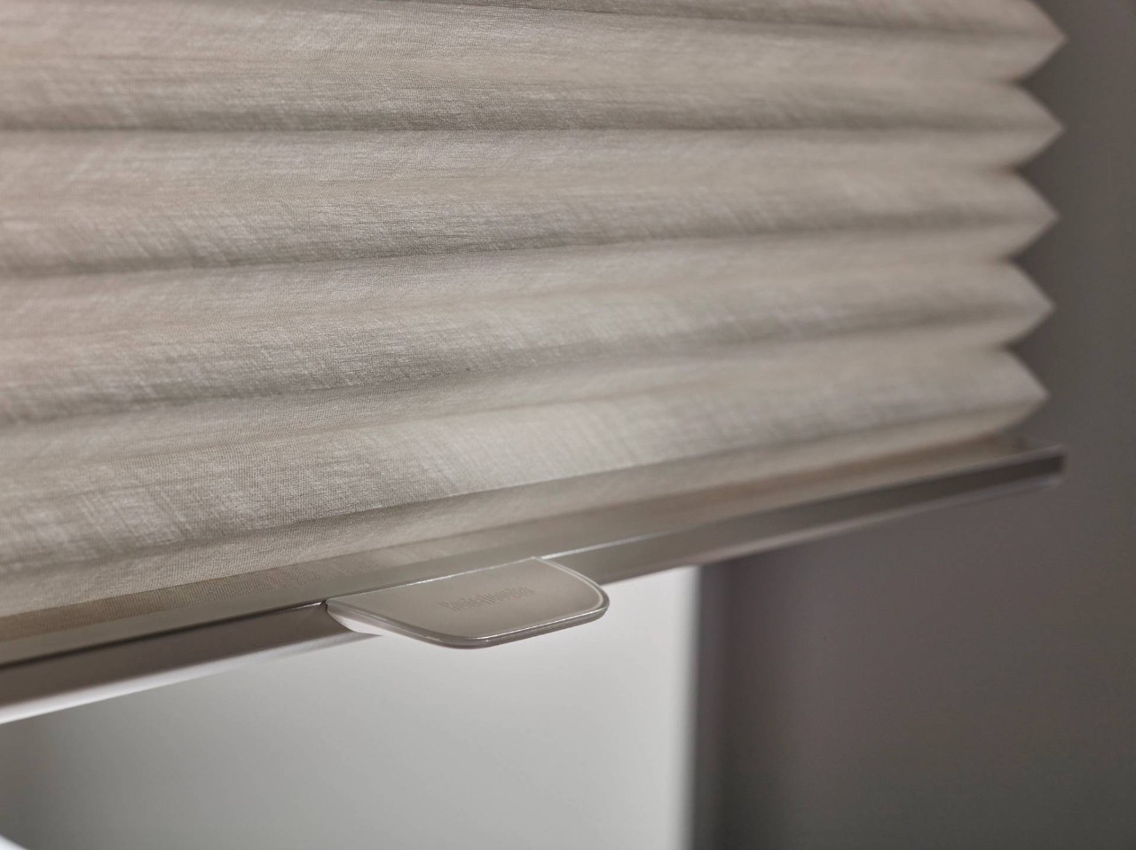 Angled window shades in a home near Youngstown, OH